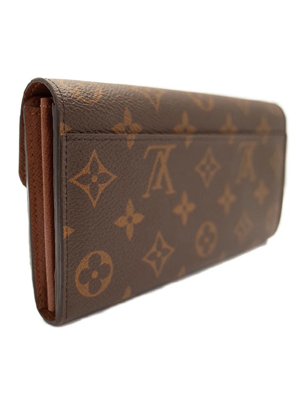 Louis Vuitton Long Portefeuille Monogram Bi fold Wallet Sarah Brown